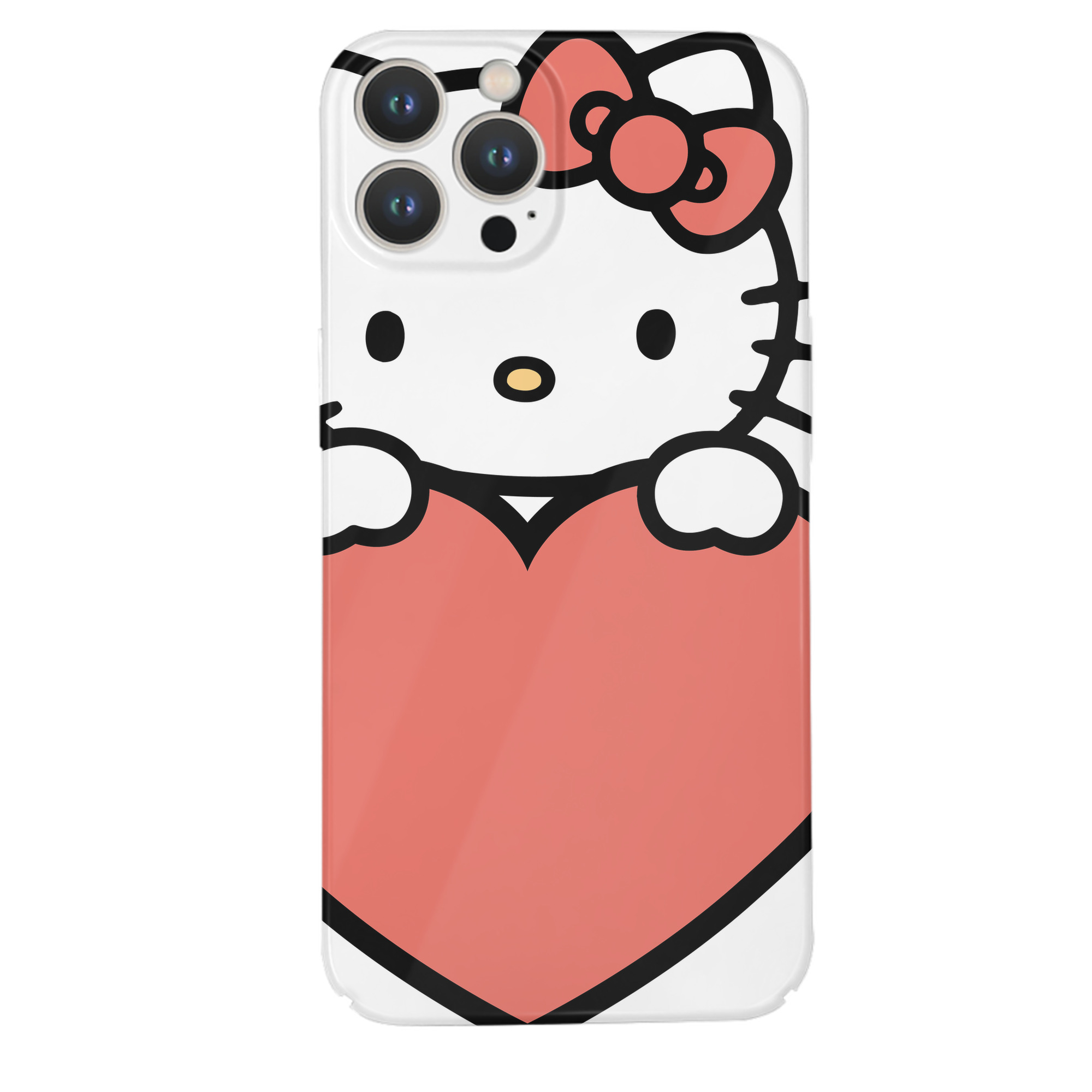 （画像用） Hello Kitty ハローキティ 【iPhone 14シリーズ対応】ハードケース